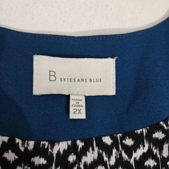 Skies Are Blue Raja Collarless Blazer Sz 2X Teal Open Career 3/4 Ruched Sleeves - Picture 4 of 10